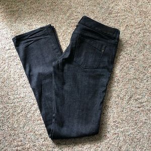 Express Dark Wash Bootcut Jeans